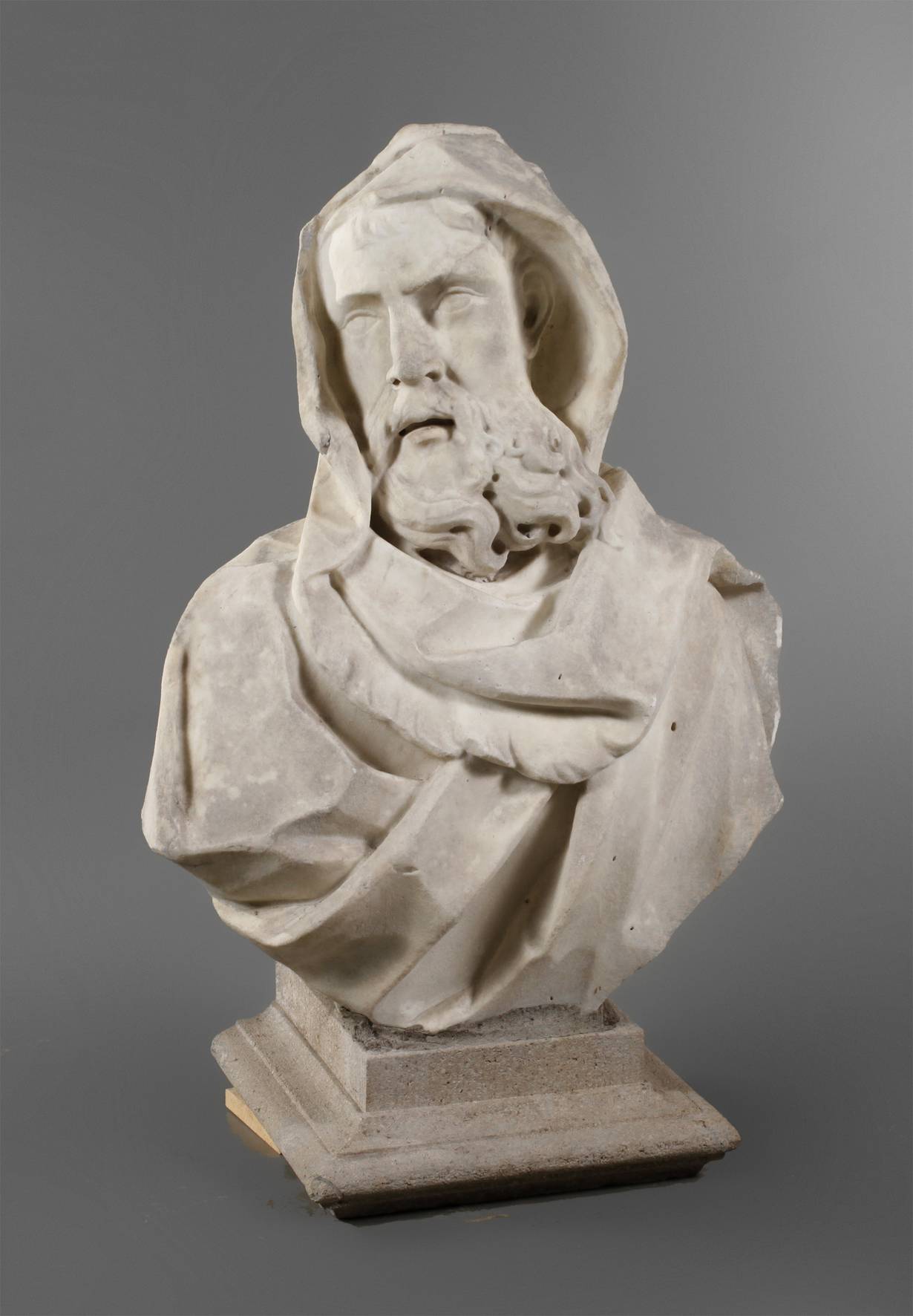 Büste mit Heiligendarstellung