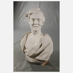 Dionysische Marmorbüste