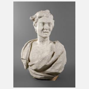 Dionysische Marmorbüste