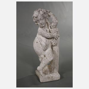 Gartenfigur Putto