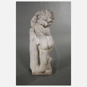 Gartenfigur Putto