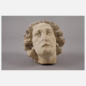 Barocker Sandsteinkopf