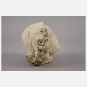 Barocker Sandsteinkopf