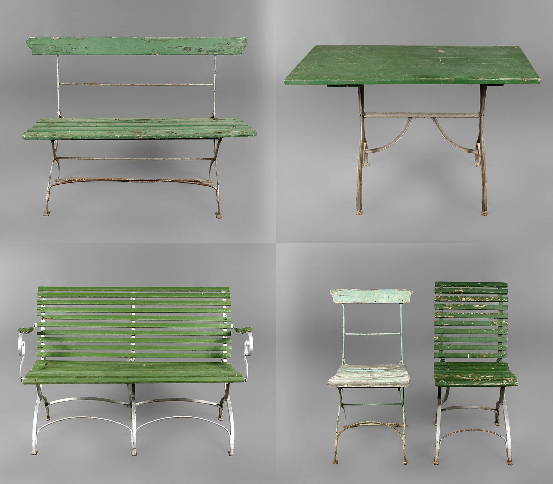 Konvolut Gartenmöbel