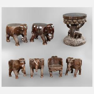 Sitzgruppe Elefant