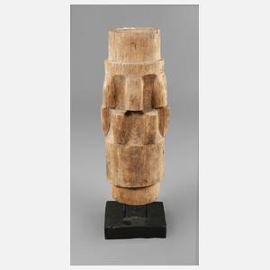 Dekoratives Holzzahnrad