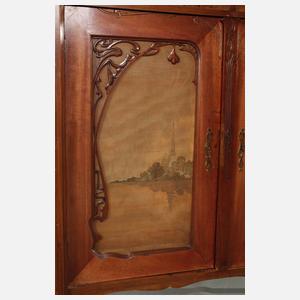 Feines Jugendstilvertiko