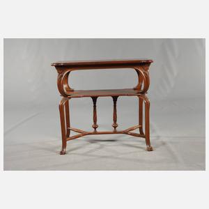 Intarsierter Beistelltisch
