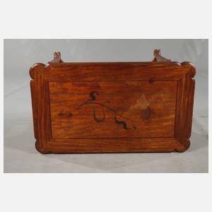 Intarsierter Beistelltisch