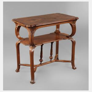 Intarsierter Beistelltisch
