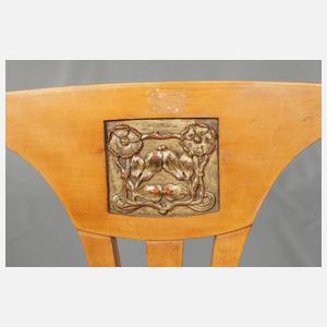 Paar Jugendstilstühle