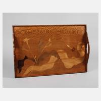 Jugendstiltablett Émile Gallé111