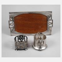 WMF drei Teile Jugendstil111