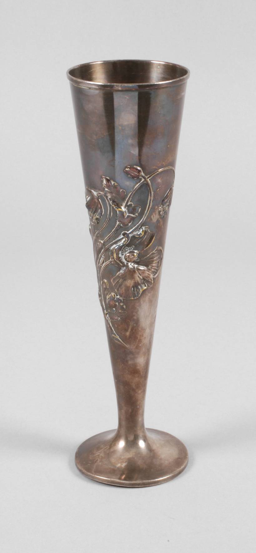 WMF Trichtervase mit Blütendekor