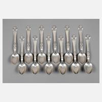 Zwölf Mokkalöffel Kopenhagen111