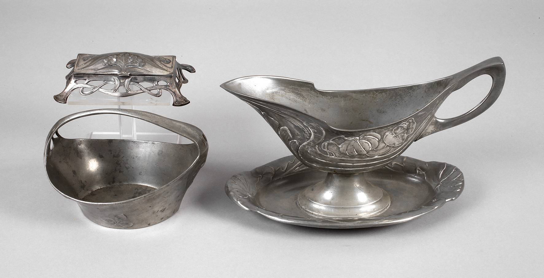 Drei Teile Jugendstil