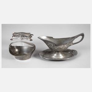 Drei Teile Jugendstil