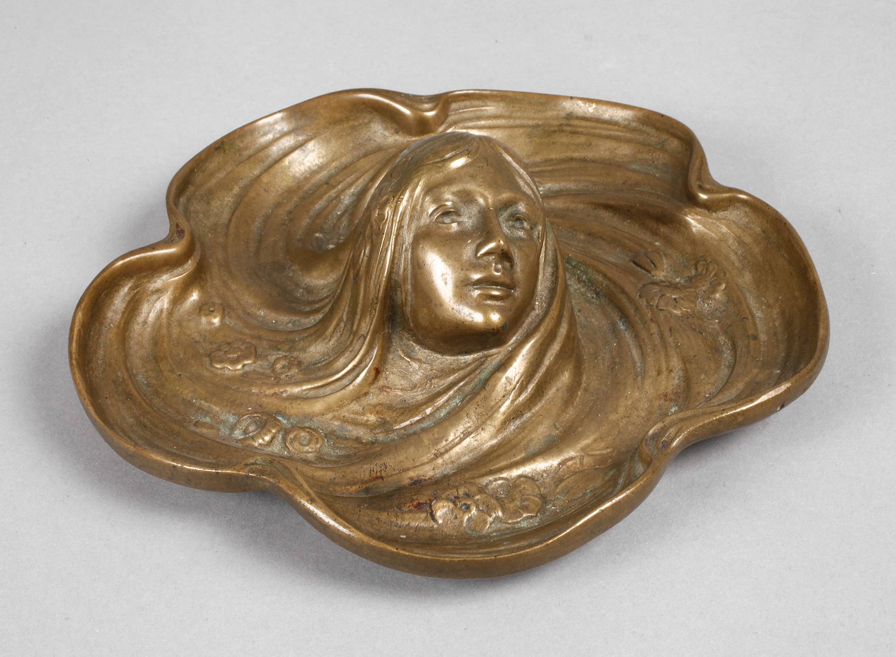 Bronzeschale Jugendstil