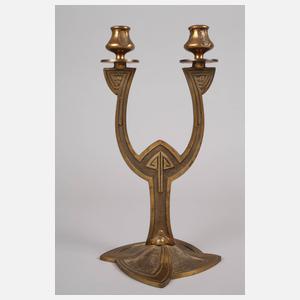 Kerzenleuchter Bronze