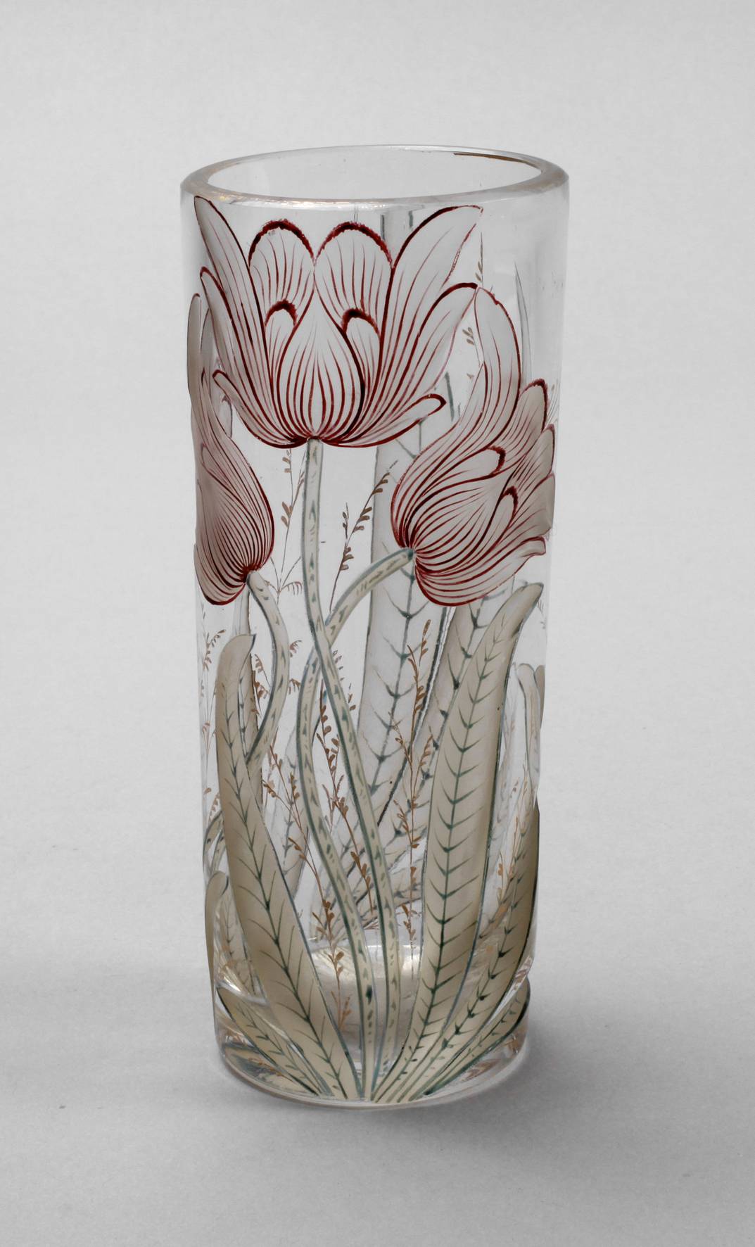 Blütenvase in Tiefschnitt