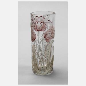 Blütenvase in Tiefschnitt