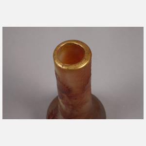 Daum Nancy kleine Ätzglasvase