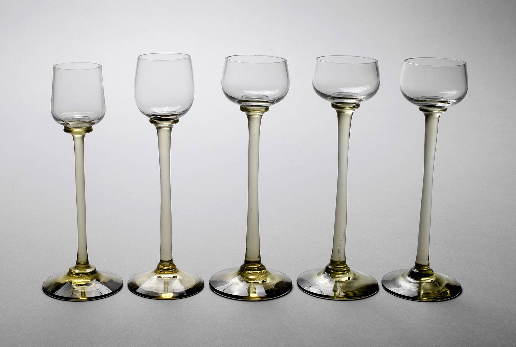 Fünf Likörgläser Johann Vincenz Cissarz