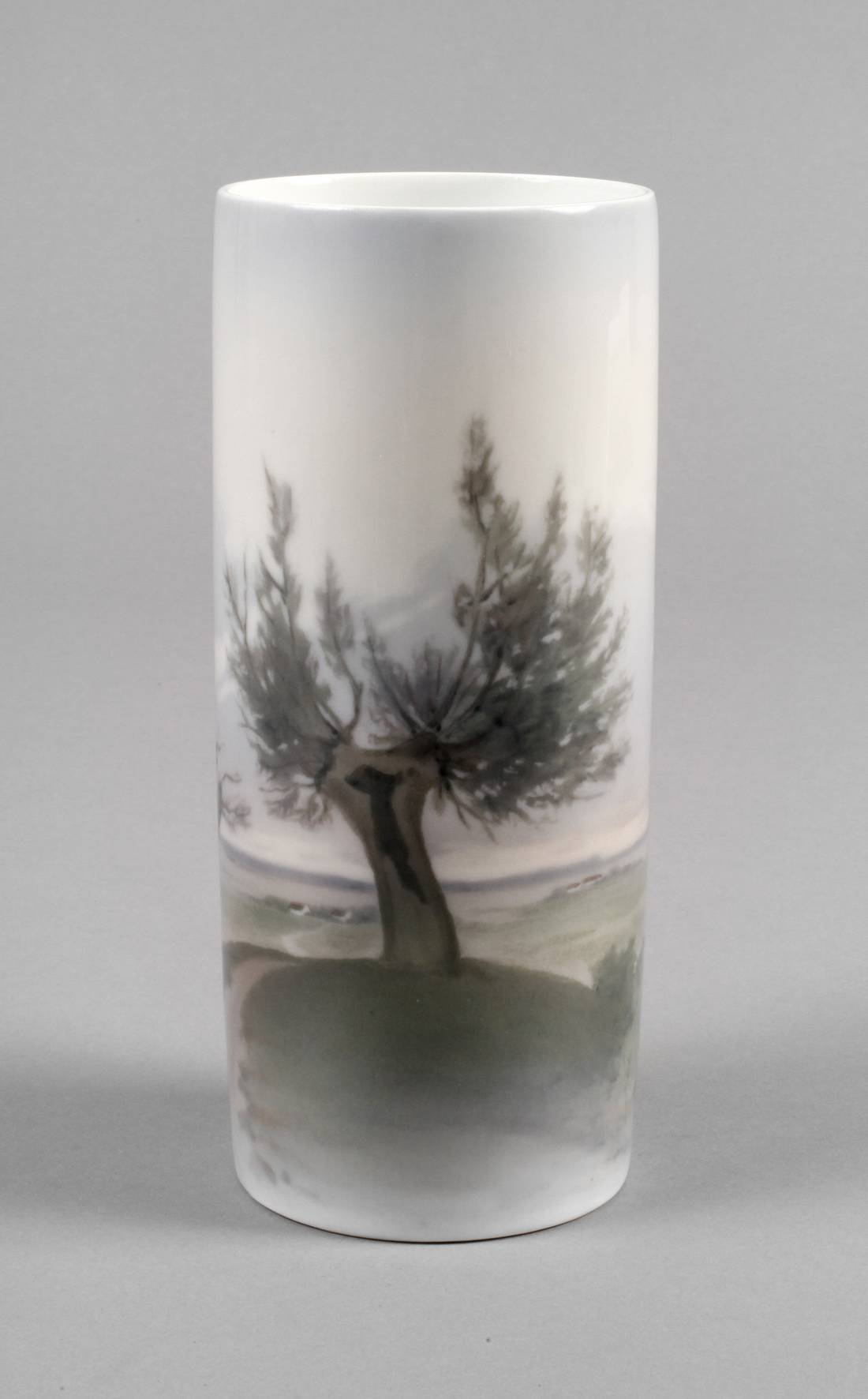 Kopenhagen Vase Landschaftsdekor