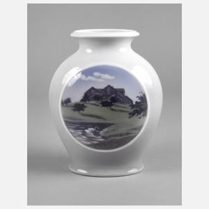 Royal Copenhagen Vase Schwanenteich