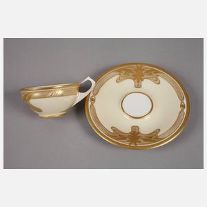 KPM Berlin Mokkatasse Jugendstil