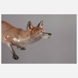 Meissen schleichender Fuchs