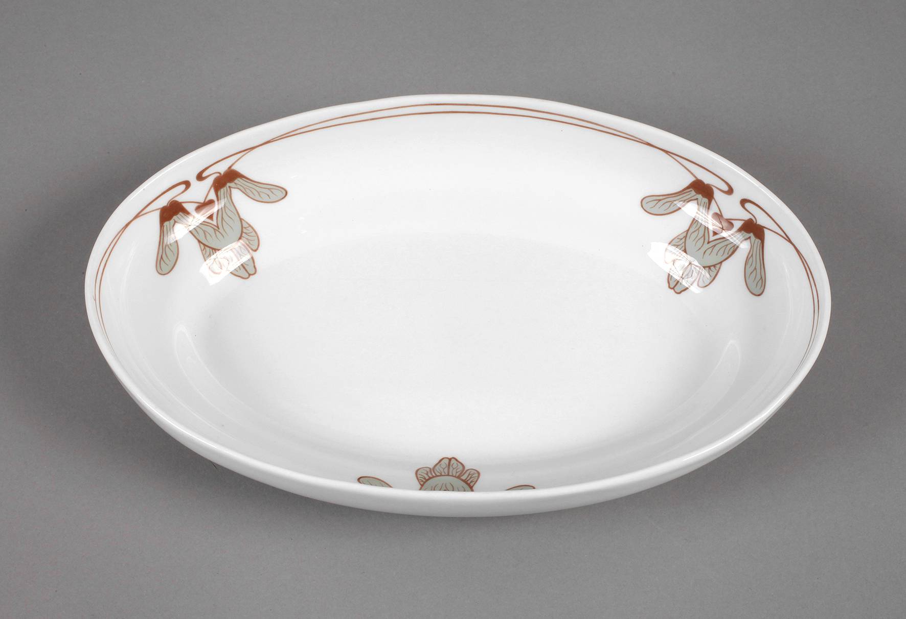 Meissen Schale Ahorndekor