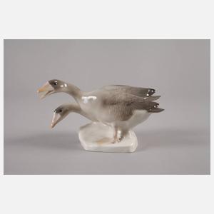 Rörstrand Paar Graugänse