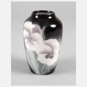 Rörstrand Vase Stiefmütterchendekor