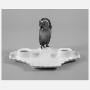 Rosenthal Schreibzeug mit Eule