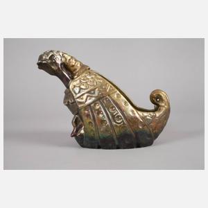 Amphora Schale als stilisierte Ente