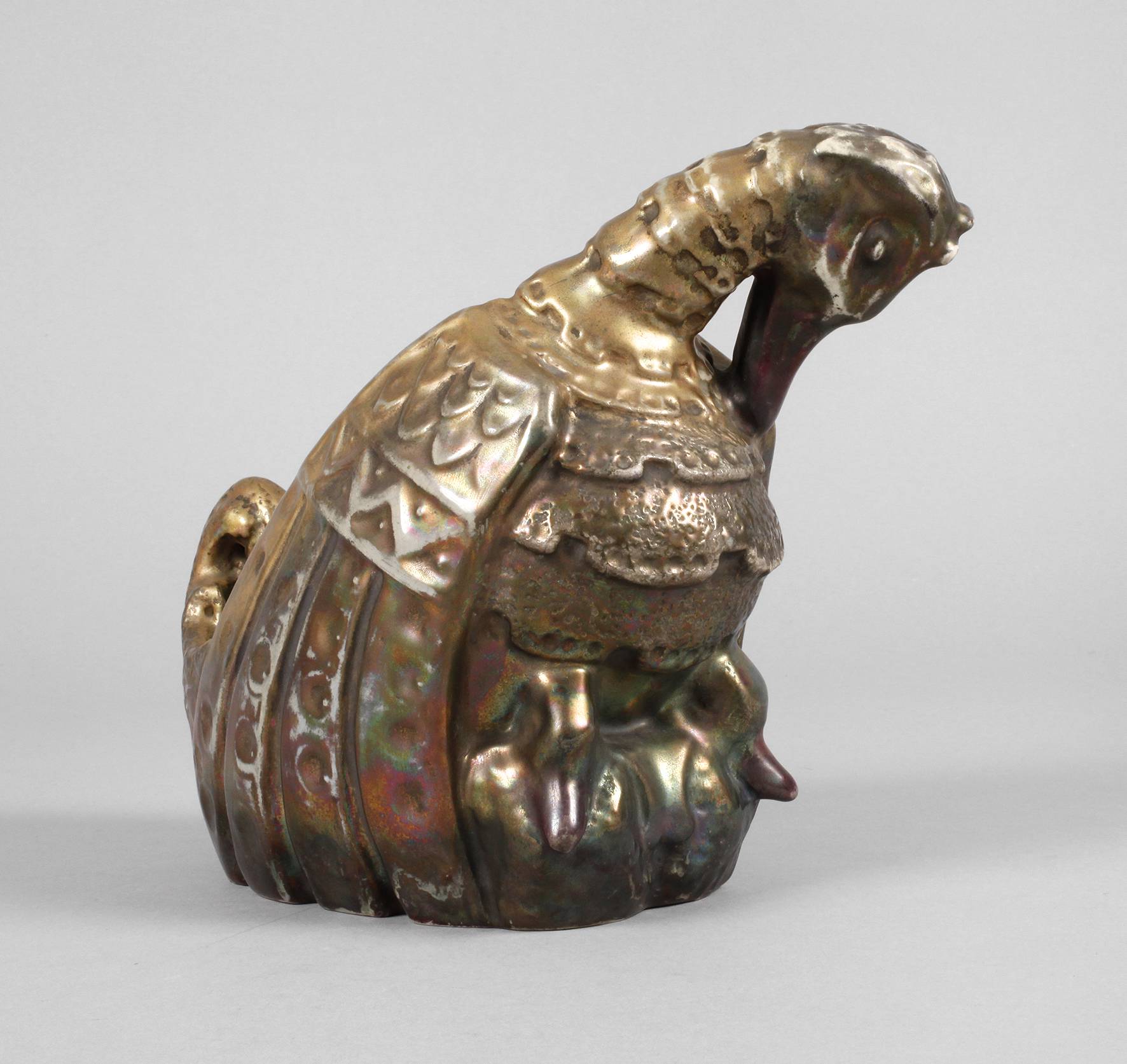 Amphora Schale als stilisierte Ente