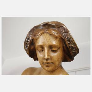 Goldscheider übergroße Figur ”Rückkehr vom Brunnen”