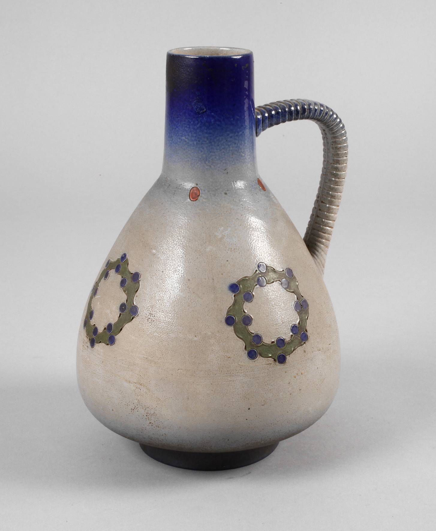 Sarreguemines Jugendstilkanne