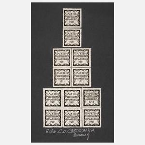 12 Werbevignetten Wiener Werkstätte