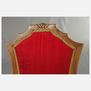 Vier Stühle Art déco