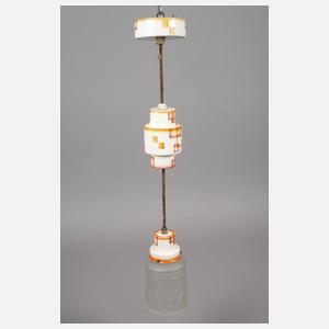 Zuglampe Art deco