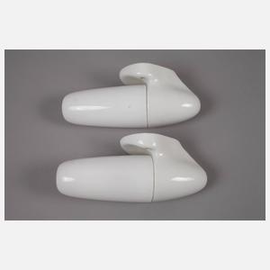 Zwei Badleuchten Wilhelm Wagenfeld