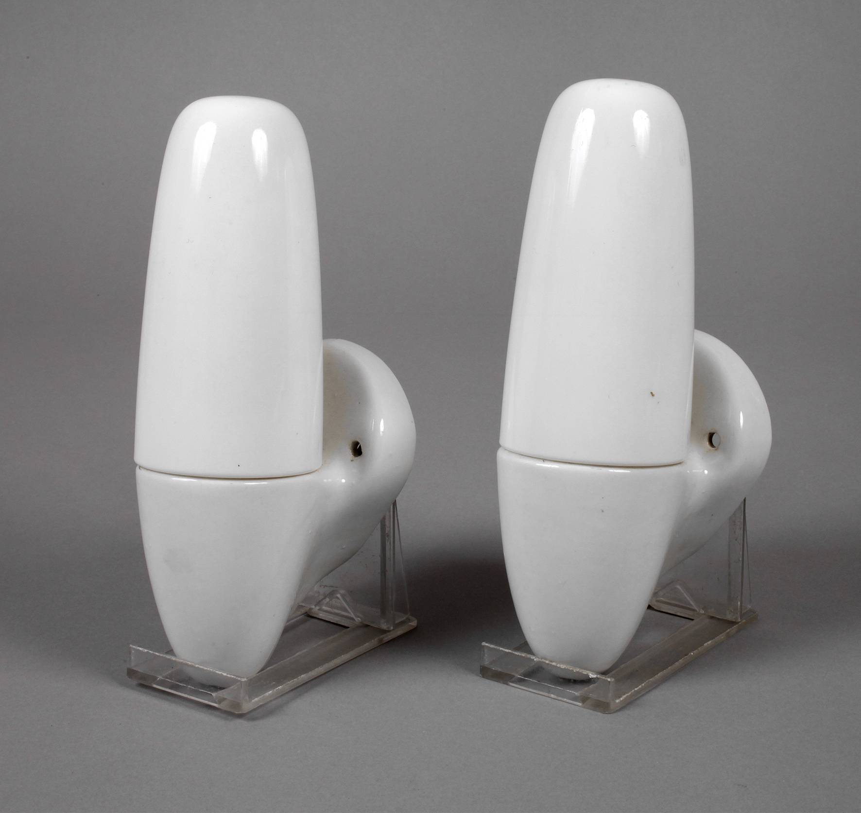 Zwei Badleuchten Wilhelm Wagenfeld