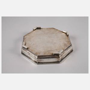 Silberschale Art déco