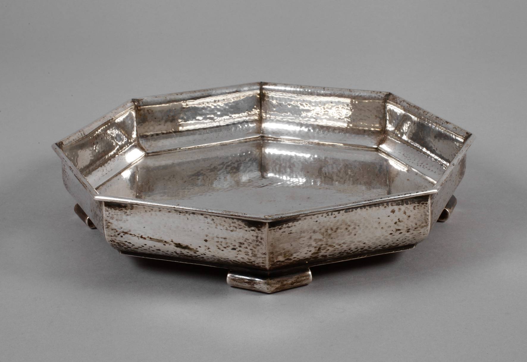 Silberschale Art déco