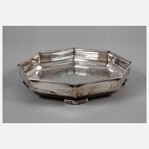 Silberschale Art déco