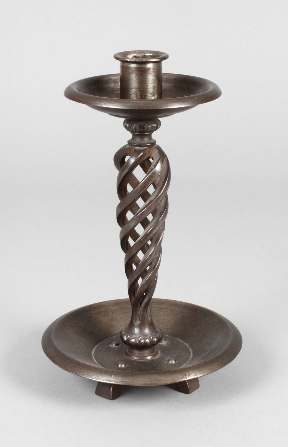 Schmiedeeiserner Leuchter