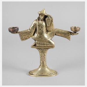 Figürlicher Kerzenleuchter