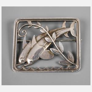 Georg Jensen Delfinbrosche